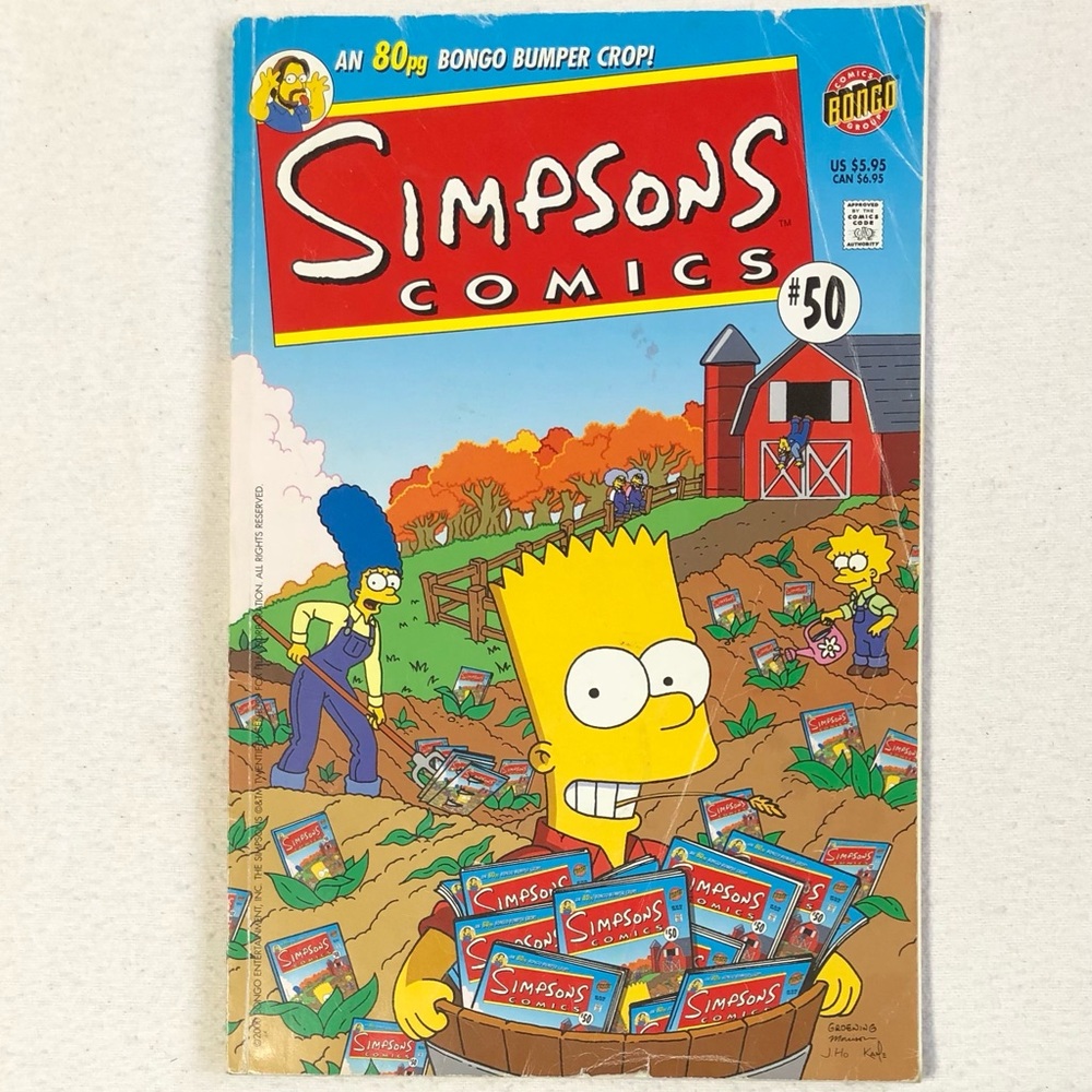 4/$20 Simpson’s Comics #50 Softcover Book Graphic Novel Comic Books